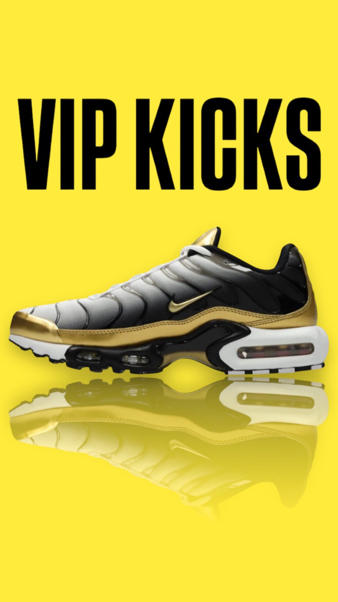 Nike Air Max Plus TN Metallic Golden