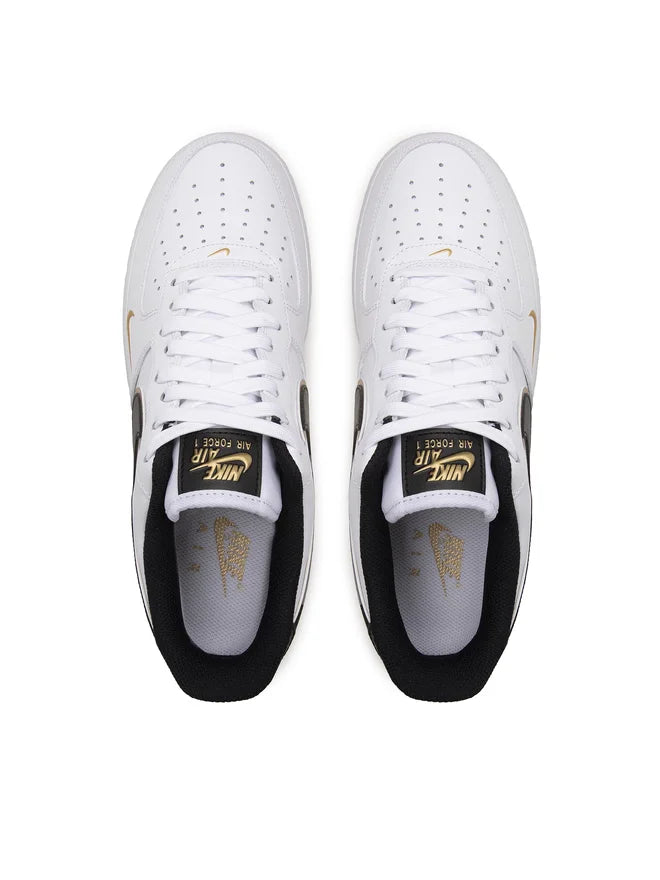 Air Force 1 '07 LV8 ''Double Swoosh - White/Black/Gold''