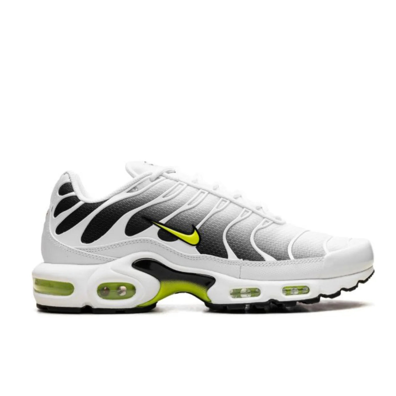 Nike Air Max Plus TN White/Black VOLT