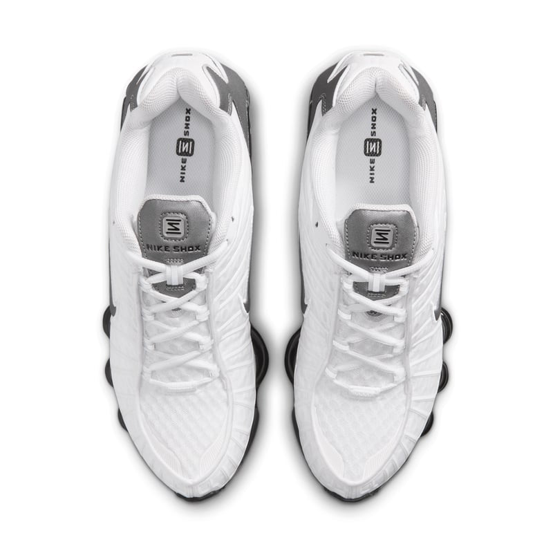 Nike Shox TL White Silver Black.