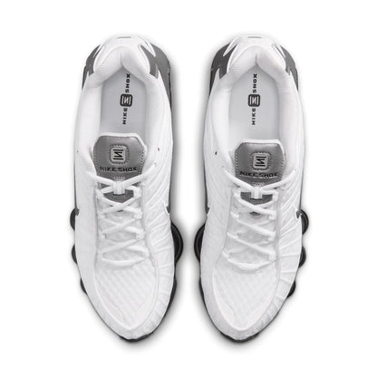 Nike Shox TL White Silver Black.