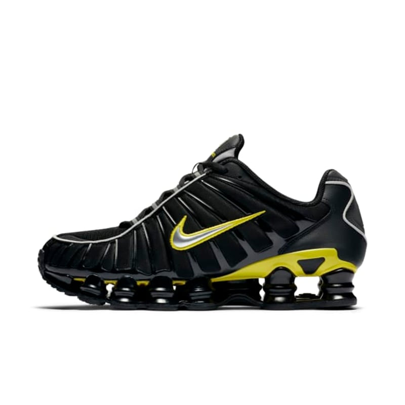 Nike Shox TL Black & Dynamic Yellow