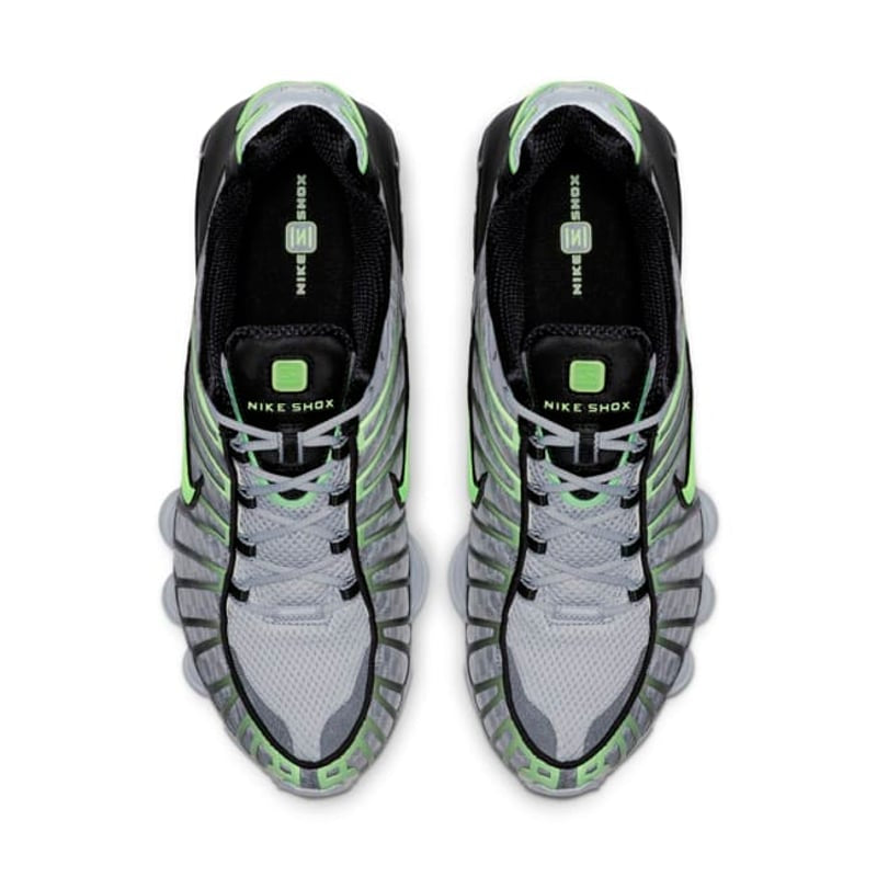 Nike Shox TL Wolf Grey & Lime Blast