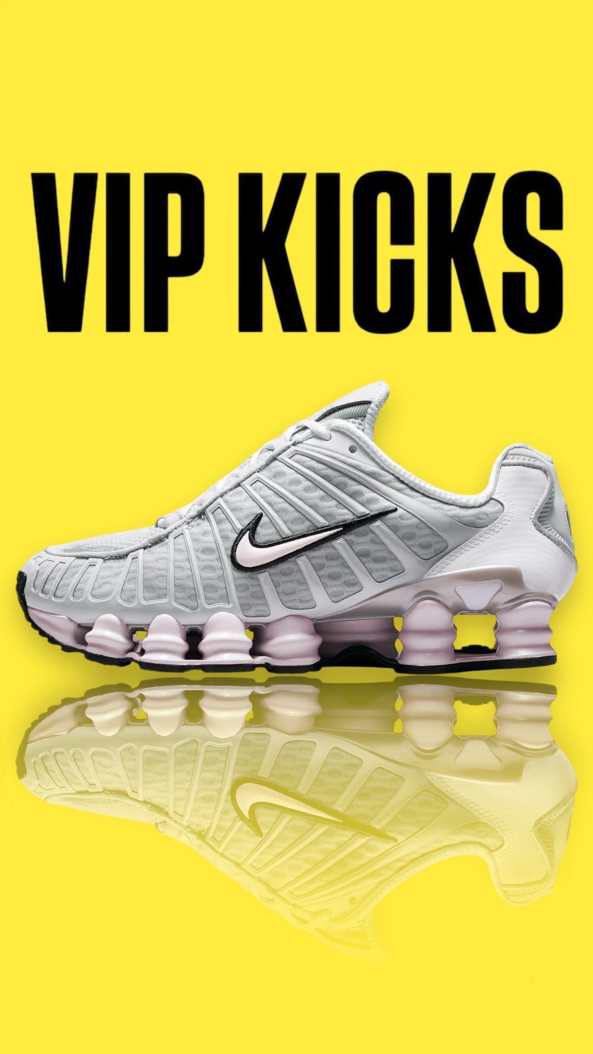 Nike Shox TL White black.