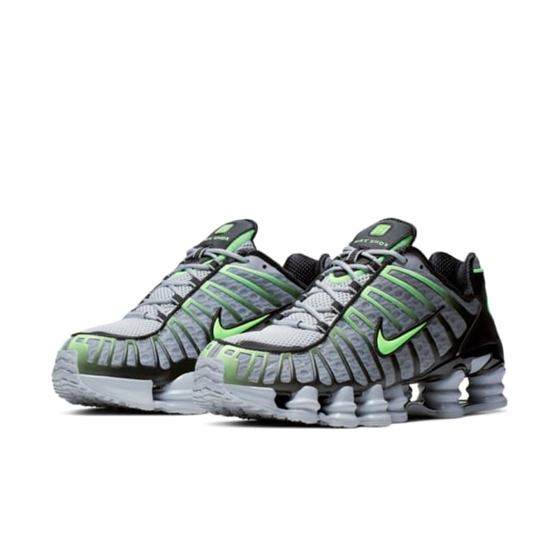 Nike Shox TL Wolf Grey & Lime Blast