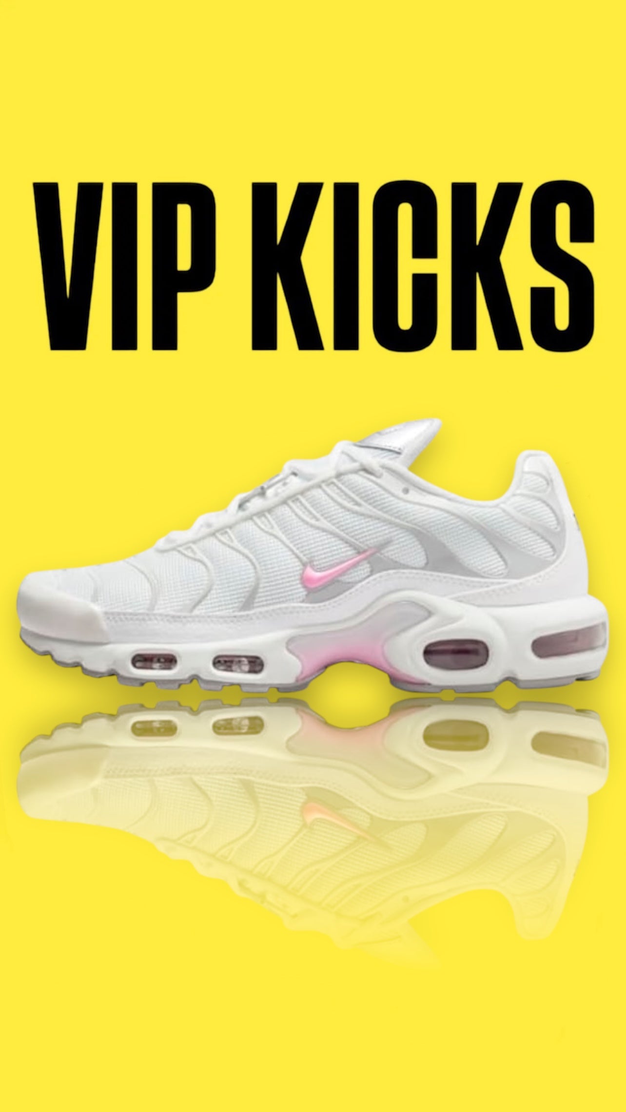 Nike Tn Air Max Plus White/Silver/Pink