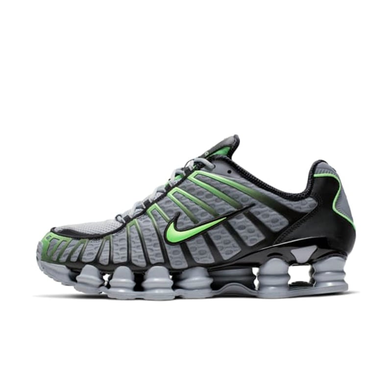 Nike Shox TL Wolf Grey & Lime Blast
