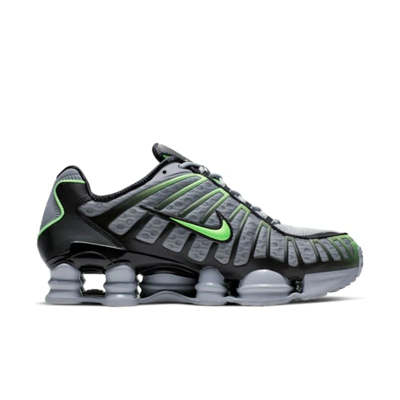 Nike Shox TL Wolf Grey & Lime Blast
