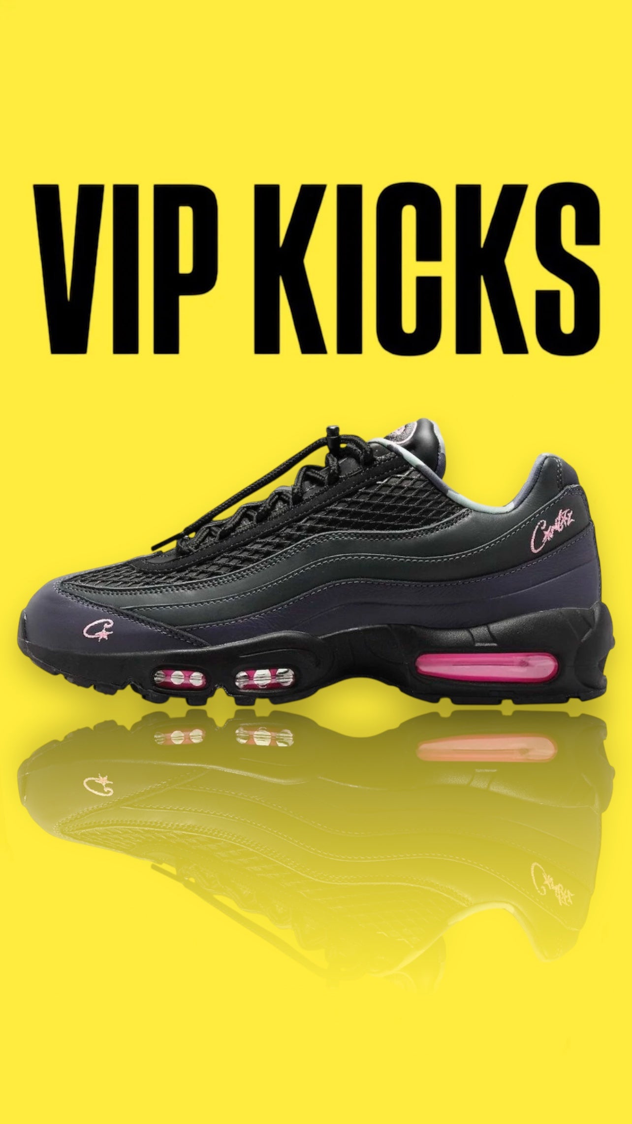 Nike Air Max 95 Corteiz SP - ‘’Pink Beam”