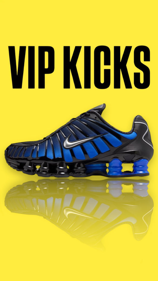 Nike Shox TL black blue.