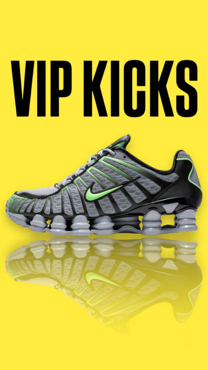 Nike Shox TL Wolf Grey & Lime Blast
