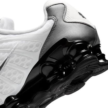 Nike Shox TL White Silver Black.