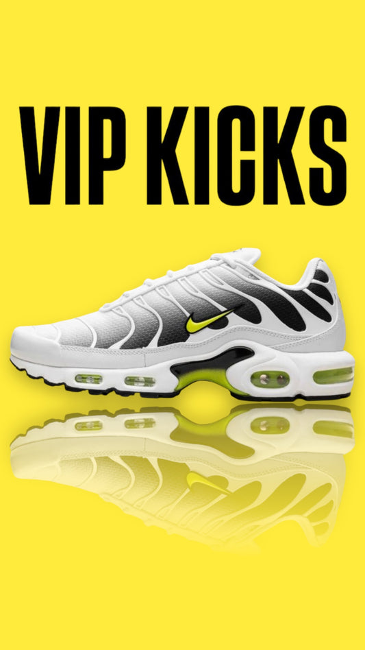 Nike Air Max Plus TN White/Black VOLT