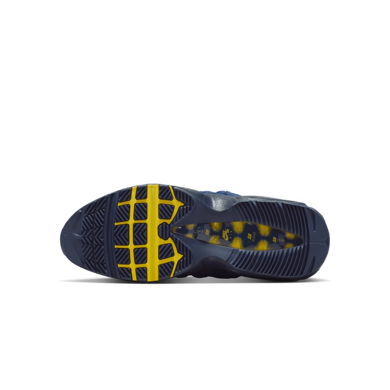 Nike Air Max 95 x Eric Koston Obsidian and speed yellow