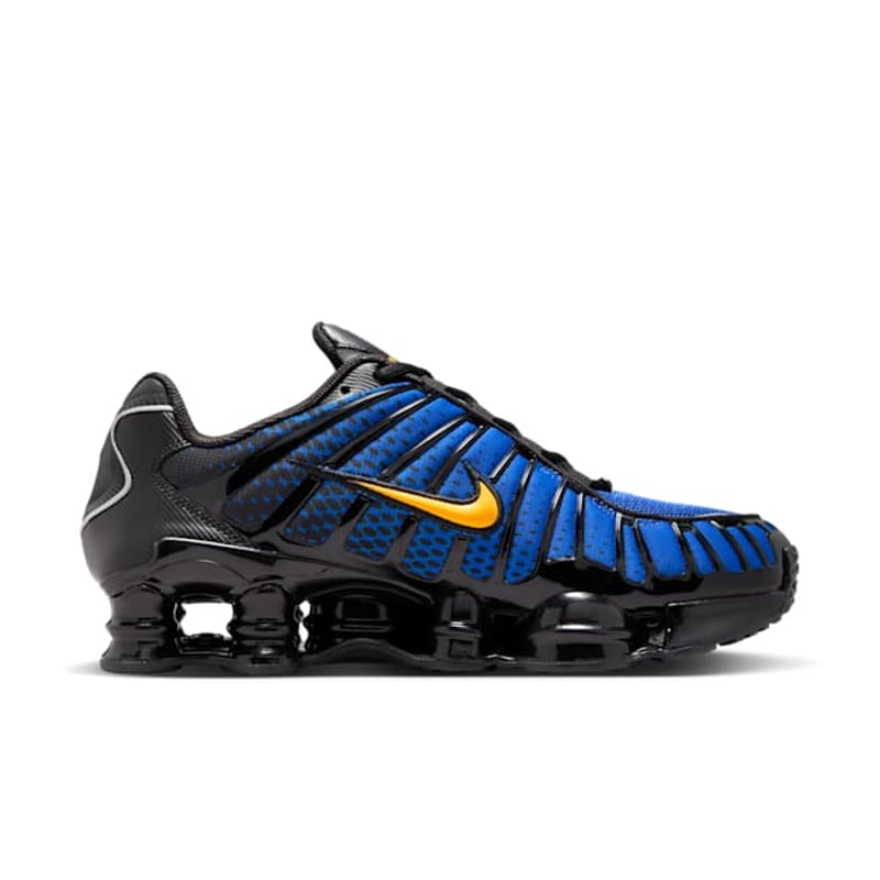 Nike Shox Black Lyon Blue Varsity Maize