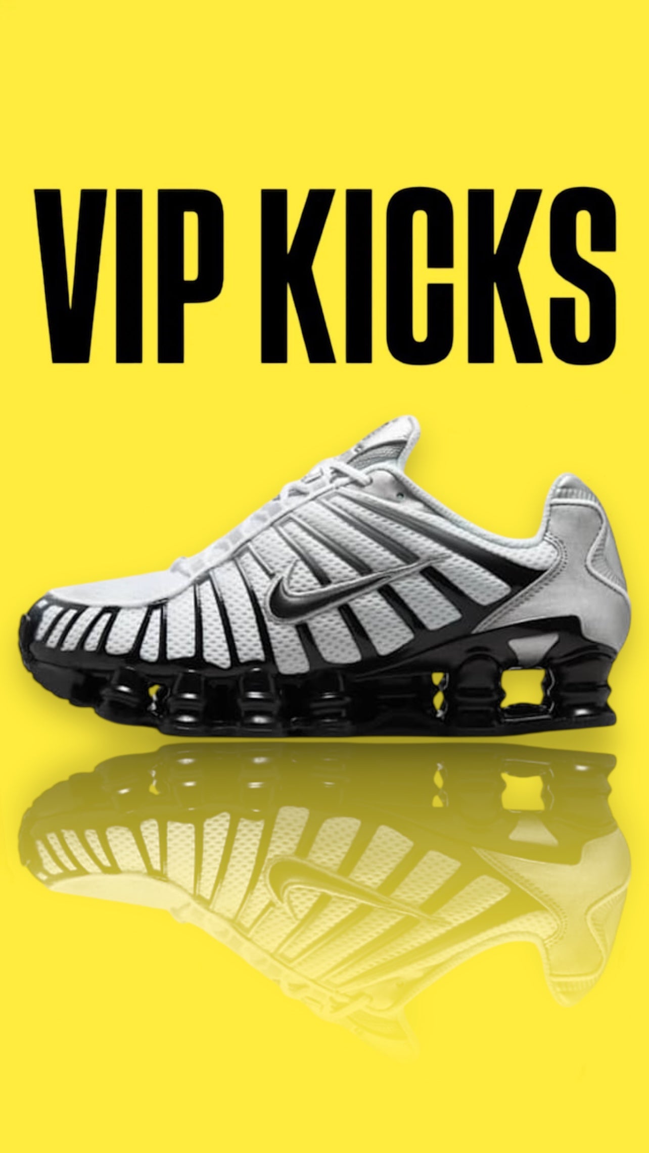 Nike Shox TL Metallic Silver & Black